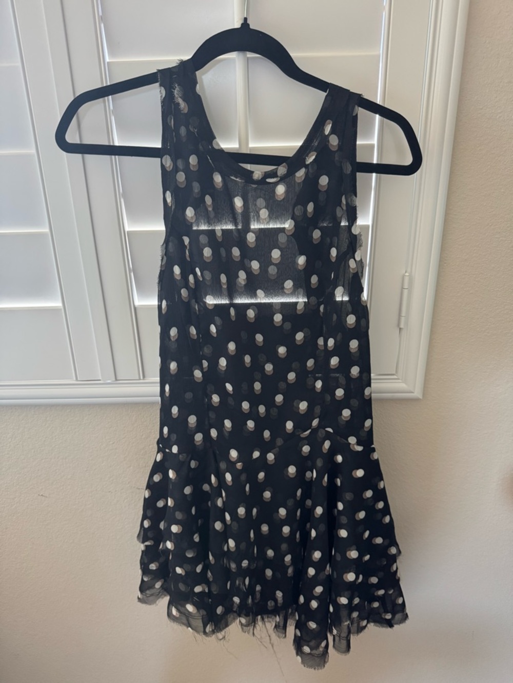Free People Raven print mini dress